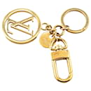 Louis Vuitton Gold LV Circle Bag Charm & Key Holder