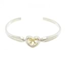 Tiffany 925 750YG Pulseira Coração x Fita - Tiffany & Co