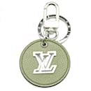Louis Vuitton Silver LV Circle Eyelet Key Chain