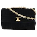Chanel Mademoiselle Double Velour Shoulder Bag