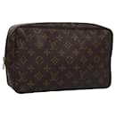 LOUIS VUITTON Monogram Trousse Toilette 28 Clutch Bag M47522 LV Auth yk17373 - Louis Vuitton