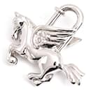 Hermes Pegasus Cadena Bag Charm Silver - Hermès