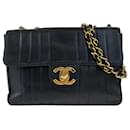 Chanel Vintage Mademoiselle Lambskin Shoulder Bag