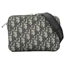 Christian Dior Oblique Strap Zip Pouch Crossbody