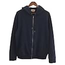 Hermes Cotton Hoodie XL Navy Brown - Hermès