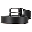 Louis Vuitton Black Epi Legend Buckle Belt