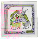 Hermes Carre 70 Chevaloscope Neon Pointier Scarf - Hermès