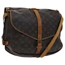 LOUIS VUITTON Monogram Saumur 35 Shoulder Bag M42254 LV Auth BA055 - Louis Vuitton