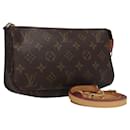 LOUIS VUITTON Monogram Pochette Accessoires Pouch M51980 LV Auth BD164 - Louis Vuitton