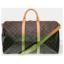 LOUIS VUITTON Keepall Bag in Brown Canvas - 102522 - Louis Vuitton