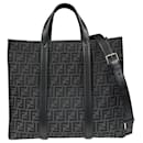 Fendi FF Jacquard Tote Bag