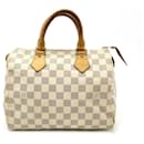 Louis Vuitton Damier Azur Speedy 25 Handbag