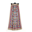 La Double J Pants FR38 Geometric Silk Twill Palazzo Extra Large Pants Size S US27 - Autre Marque