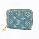 Louis Vuitton Monogram Denim Zippy Coin Purse