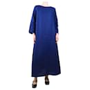 Blue linen maxi dress - size M - Autre Marque