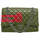 CHANEL CLASSIC TIMELESS MAXI JUMBO QUILTED LEATHER HAND BAG - Chanel