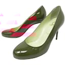 CHRISTIAN LOUBOUTIN DOLLY PUMP 85 3221279 36.5 PATENT LEATHER SHOES - Christian Louboutin