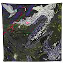 RARE NEUF FOULARD HERMES INTO THE CANADIAN WILD CARRE 90 SOIE SHIRLEY SILK SCARF - Hermès