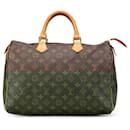 Louis Vuitton Brown Monogram Speedy 35