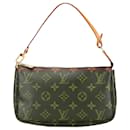 Louis Vuitton Brown Monogram Pochette Accessoires