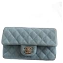 Chanel timeless classic denim bag new