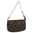 LOUIS VUITTON Mini Pochette Acessórios Monograma Pouch M58009 LV Auth 114938 - Louis Vuitton