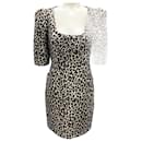 Michael Kors Collection Khaki Multi 2020 Leopard Print Jacquard Mini Dress - Autre Marque