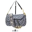 Christian Dior Vintage Trotter Double Saddle Bag