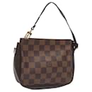 LOUIS VUITTON Pochete de maquiagem Damier Ebene N51982 LV Auth 114084 - Louis Vuitton