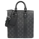 Louis Vuitton Monogram Eclipse Sac Plat Handbag