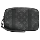 Louis Vuitton Monogram Eclipse Pochette Kasai Handbag