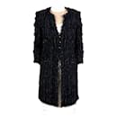 Black Lesage Tweed Coat / Jacket - Chanel