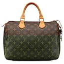 Louis Vuitton Brown Monogram Speedy 30