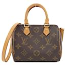 Louis Vuitton Monogram Nano Speedy Boston Bag