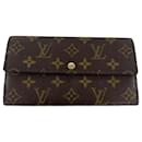 Louis Vuitton Monogram Canvas Sarah Wallet