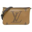 Pochette de zíper duplo Louis Vuitton