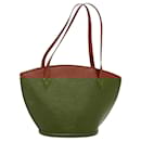 LOUIS VUITTON Epi Saint Jacques Shopping Shoulder Bag Brown M52263 Auth 114678 - Louis Vuitton