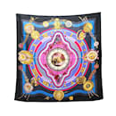 Hermes Carré 90 Parmi les fleurs je compte heures Scarf - Hermès