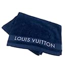 Louis Vuitton Monogram Navy Face Towel