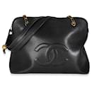 Chanel Vintage Black Caviar Timeless Shopping Tote