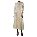 Cream Suenos lace maxi dress - size UK 6 - Autre Marque