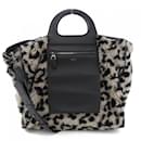 Max Mara Beige and Black Handbag
