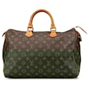 Louis Vuitton Brown Monogram Speedy 35