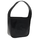 GUCCI Hand Bag Leather Black Auth ep7516 - Gucci