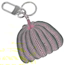 LOUIS VUITTON LVxYK Porte Cles Pumpkin Key Ring metal Silver M01103 Auth 109804S - Louis Vuitton
