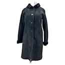 NON SIGNE / UNSIGNED Coats T.FR 38 Leather - Autre Marque