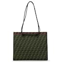 Fendi Brown Zucca Canvas Tote