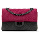 Chanel Pink Reissue 2.55 Quilted Velvet Double Flap 225