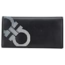 Salvatore Ferragamo Double Gancini Long Wallet