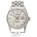 Rolex Datejust 36 16234G Silver Dial Men's Watch